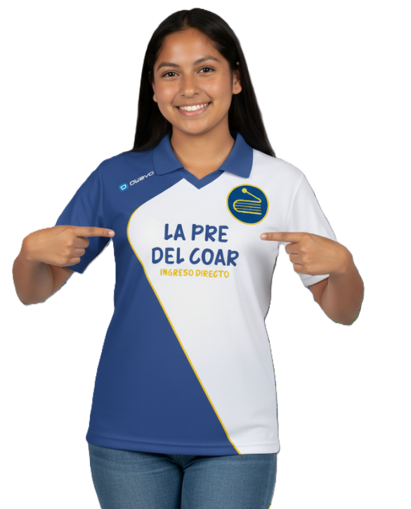 Estudiante rindiendo un simulacro del COAR